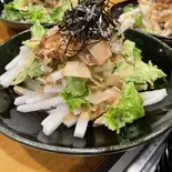 大根サラダ（居酒屋羨）