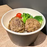 ハンバーグ丼(2個入り)・おろしポン酢（牛肉Labo）