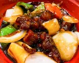 黒酢豚 Stir Fried Pork with Black Vinegar(中華料理 成都 高円寺本店)