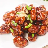 黒酢豚(中華料理 菜香菜 金町店)