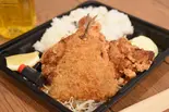 ジューシーBIG唐揚げ＆アジフライ弁当（【大盛り無料！！】ジューシー唐揚げ弁当 玉ちゃん食堂）