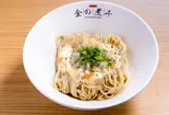 背脂のまぜそば(金の煮干しラーメン)