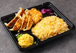 餃子(にんにく不使用)炒飯弁当(みやざき亭)