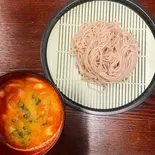 坦々つけ蕎麦（つけ蕎麦専門 たま家）