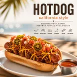 カリフォルニアスタイル ホットドック（mexican grill ＆ bar wangsdining）