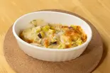 ゴルゴンゾーラグラタン(大盛り無料絶品パスタ豊秀ワンコインバルシンプル)