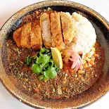 ルスツもち豚のトンカツver（西屯田通スープカレー本舗）
