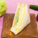 タマゴ&ハムチーズ egg salad & ham cheese(サンドイッチ専門店木の実)