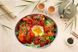 マスタードチキン丼（古里屋）