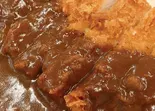 カツカレー Pork cutlet curry rice（【メガ盛り弁当！！】洋食店 エクストラバガンザ 大名店）