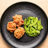 おつまみからあげ3個＆枝豆（bar G-SPO）