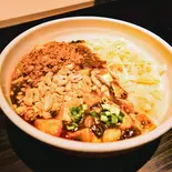 汁なし！麻婆豆腐刀削麺（西安刀削麺 匠心）