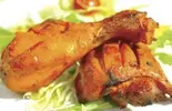 タンドリーチキン(1ピース)Tandoori chicken（インドレストラン ガネーシャ上杉店）