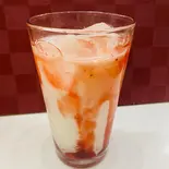 ストローベリーラッシー strawberry Lassi(インドネパール料理ROYAL EVEREST CAFE&BAR)