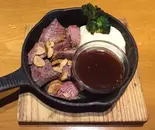 カットステーキ クォーターパウンド定番（Beer Bar BASILBASIL）