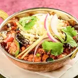 スパイシーキーマチーズカレーセット Spicy Keema Cheese Curry Set（INDIAN RESTAURANT SAINO）