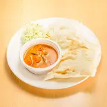 ナン付きカレーライス弁当（インディアンレストラン ハラルカーナカバブ）