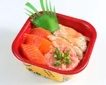 Wサーモンねぎとろ丼（海の幸大漁丼家 桜台店）
