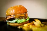 EGG BACON CHEESE BURGER / エッグベーコンチーズバーガー（ハンバーガー＆ジャンクフード THE SPRINGFIELD）
