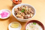 【人気No.3！】味が選べるかしら丼 もつ入りスープセット（元祖かしら丼専門店 かしら丼とホルモン丼の金太）