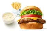 【+60円ドリンクセット】【数量限定】ブラックアンガスバーガー(モスバーガー 薬院店)