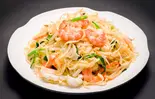 海鮮五目焼きそば【海鮮五目炒麺】(中国東北家郷料理永利 豊洲駅前店(1号店))