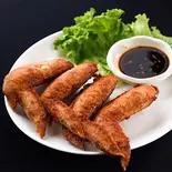 手羽先フライ 4P Fried Chicken Wings 4 Pieces（アジアンダイニングバー MANZOKU HOUSE）