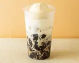 コーヒーゼリー＆ミルクフロート（ミルク＆ゼリー『ミルゼリッチ』 博多筑紫口2号店）