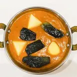 アルベイグンカレー Albeigun curry(インド料理 ジャナキ 秦町店)