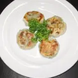 【626】海老入りニラまんじゅう 4個入り（客来香）