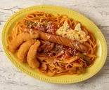 エビフライナポリタン（『ナポリデイズ』〜ナポリタンと、ちょっといい日〜 博多筑紫口2号店）
