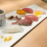 寿しおまかせ8貫（北前寿し花門 KITTE大阪店）