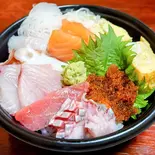 お手頃シリーズ 生ちらし 鷹（すしの菱田）