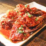 おつまみヤンニョムケジャン（韓国海鮮食堂ヘムルパジョン）