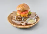 ワサビマヨバーガー（「神明Bugar」シンメイカフェアンドキッチン）