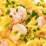 エビと玉子炒め Prawn and Egg Stir-Fry（辛苑 上野店）