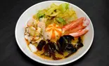麻辣湯+太春雨(タンミョン)（六六(LIU LIU)麻辣湯マーラータン/麻辣拌マーラーバン）