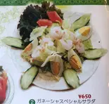 ガネーシャスペシャルサラダ（インド＆ネパールレストラン ニューガネーシャ）