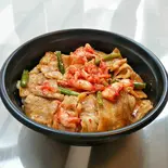 旨辛豚バラキムチ丼（圧倒的背徳感！すたみなRUSH！保谷町店）