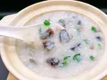 【皮蛋瘦肉粥】王道ピータンお粥（薬膳しゃぶしゃぶ 小尾羊 銀座店）