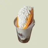 ワッフル プレーン（韓国風カフェ ジャイアントコーヒー Korean style café GAIANT COFFEE[자이언트 커피]）