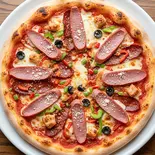 ピザ(デラックスミックス)（シディーク ナショナルマート新大久保店）