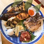 松乃井酒粕粕漬けプレート(神楽坂 別亭むすび 十日町郷土料理)