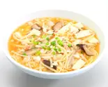 酸辣ラーメン Ramen with sour and hot soup（上海イーエックス池尻店）