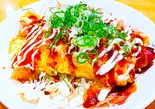 鉄板チーズ豚平焼き（餃子工房 ちびすけ 東心斎橋店）