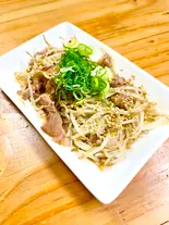 豚肉のうま旨もやし炒め（GB's CAFE area1 圧倒的コスパ！！）