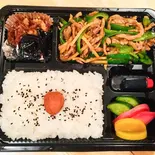 チンジャオ弁当(ゴールデン酒場SANGO-YA)