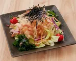大根パリパリサラダ（玉ねぎ醤油ドレッシング）（ゆめあん食堂 調布駅北口店）
