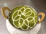 マトンほうれん草カレー sag mutton curry(クミン インドネパールレストラン&bar Kumin Indian Nepali Restaurant & Bar)