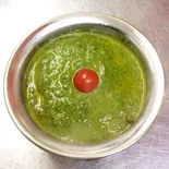 Saag Mutton curry マトンほうれん草カレー(本格北インド料理 パリカール)